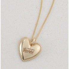 [14K/18K Gold] Tess Heart Necklace
