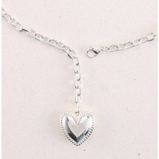 L.C.A Heart 2 way Necklace/Bracelet - SV