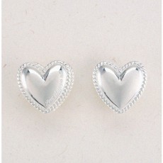 L.C.A Heart Earrings - SV