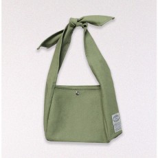 Ribbon Day Bag Mini - Basil Green