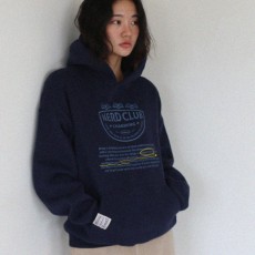 Nerd Club Hoodie(기모) - Navy